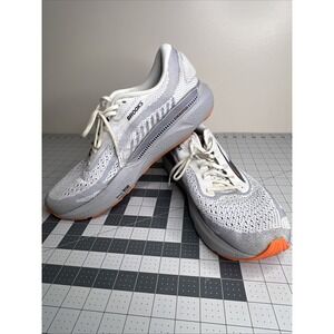 Brooks Adrenaline GTS Shoes Mens Size 15 White Navy Support Running Sneakers